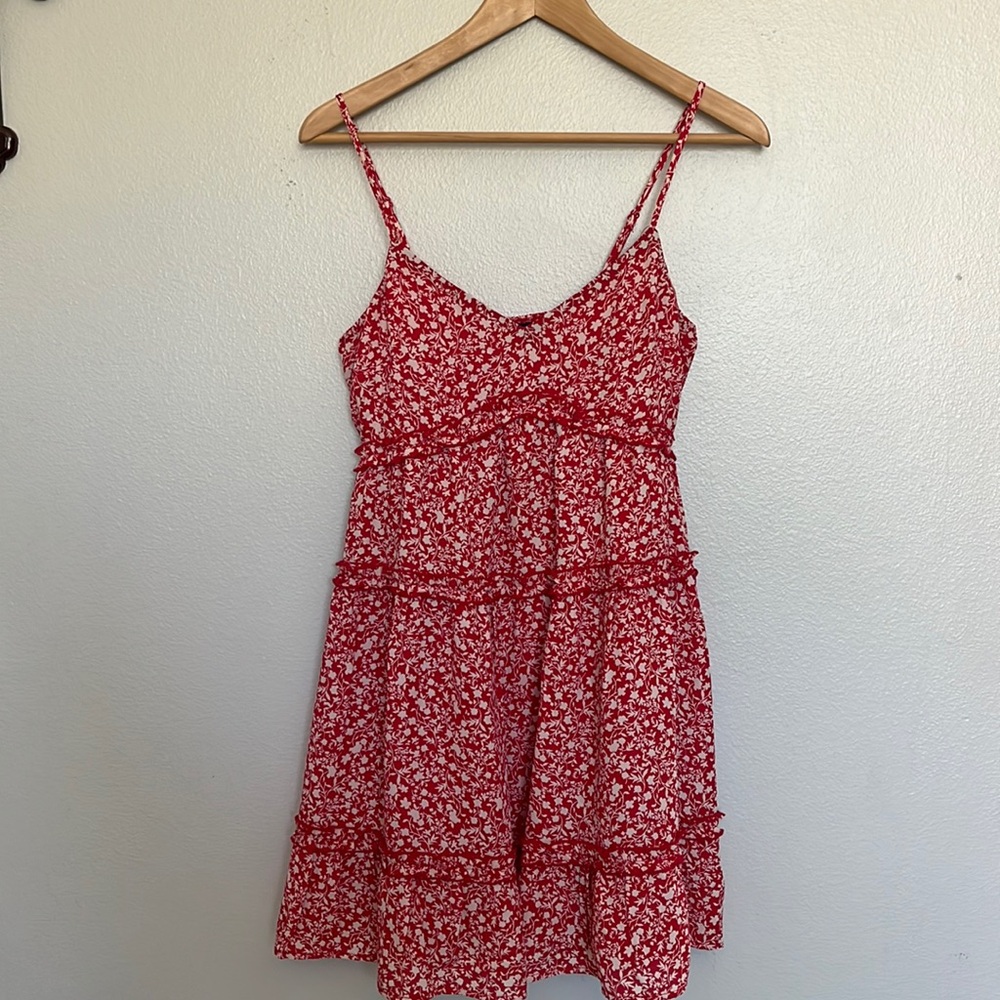 Red Babydoll Dress
